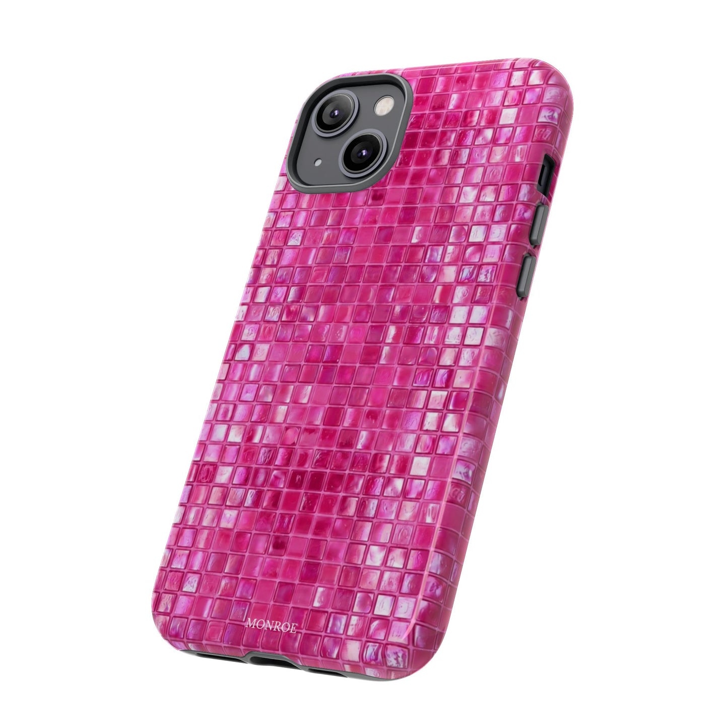 Hot Pink Mosaic Tough Case
