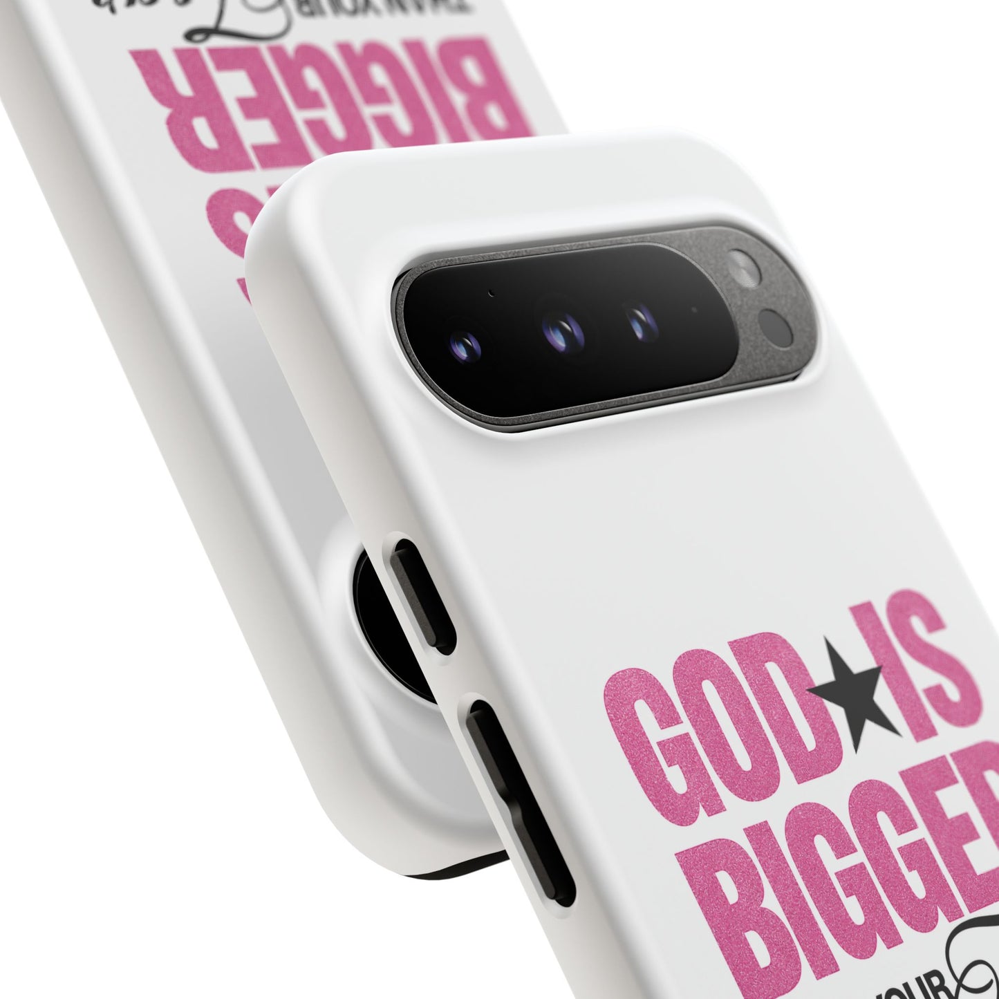 "God Is Bigger Than Your Fear" Tough Case