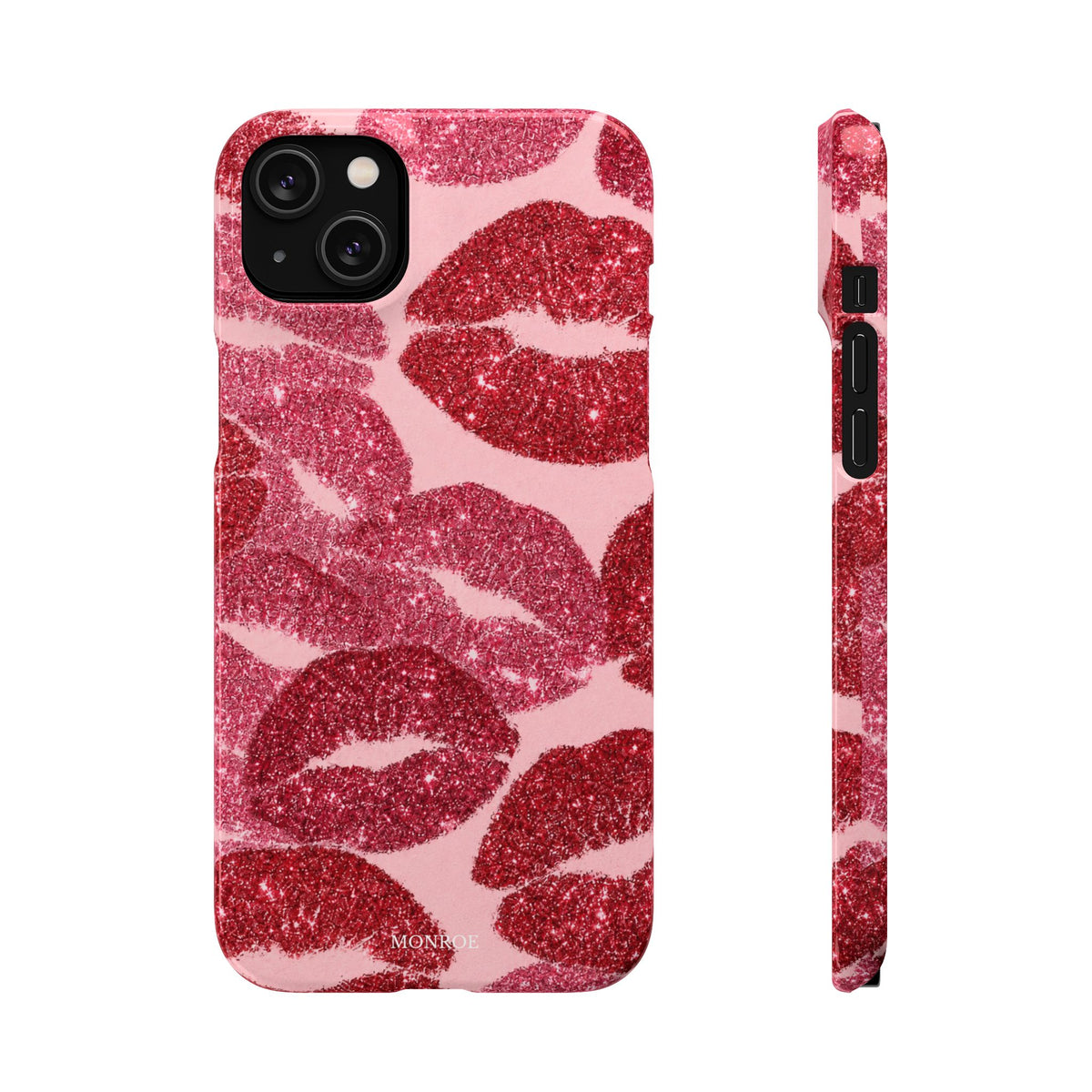 Pink Glitter Kiss Case