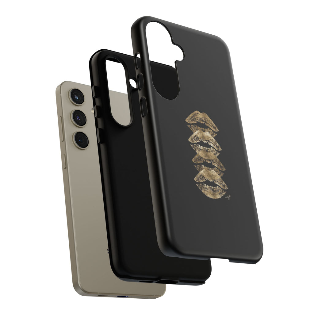 Golden Lipstick Phone Case