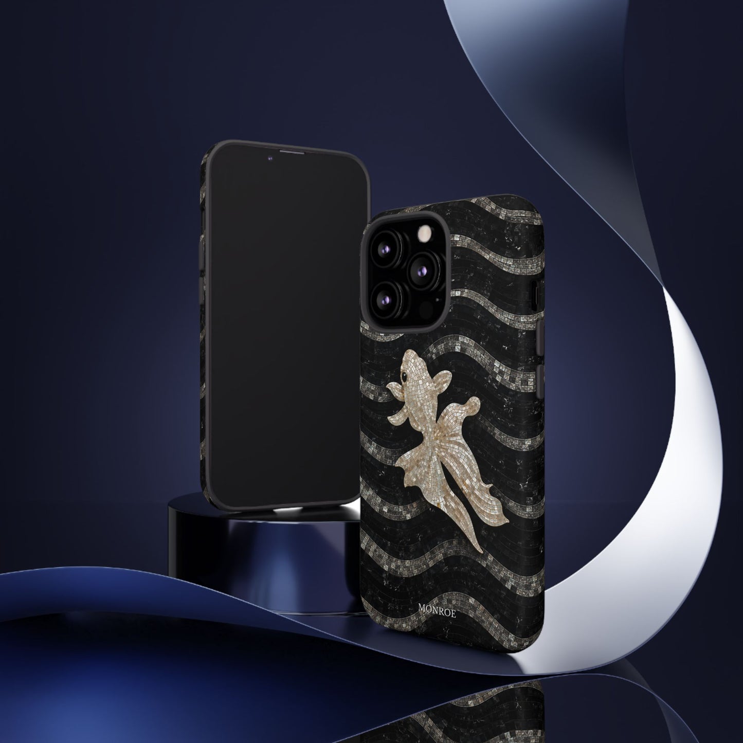 Midnight Fish Mosaic Case