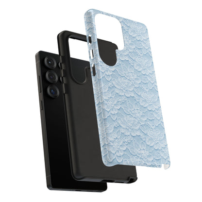 Glacier Blue Lace Tough Case