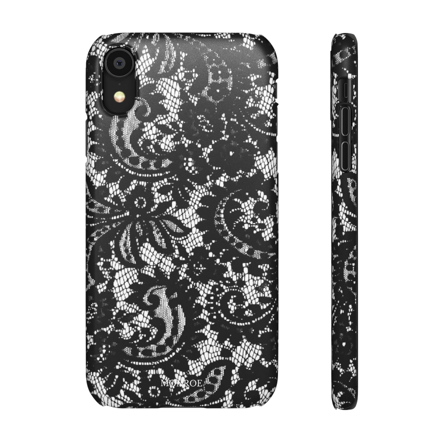 Black Lace Elegant Pattern Case