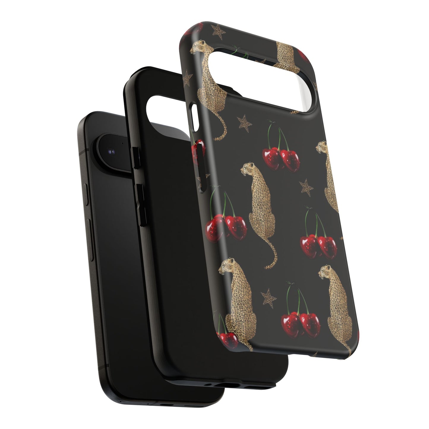 Leopard & Cherry Tough Case