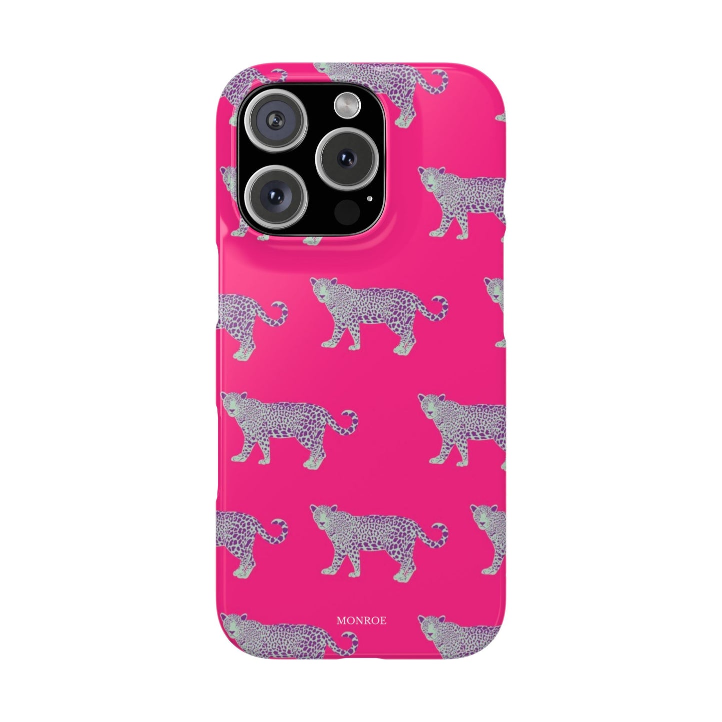Pink Leopard Pattern Case