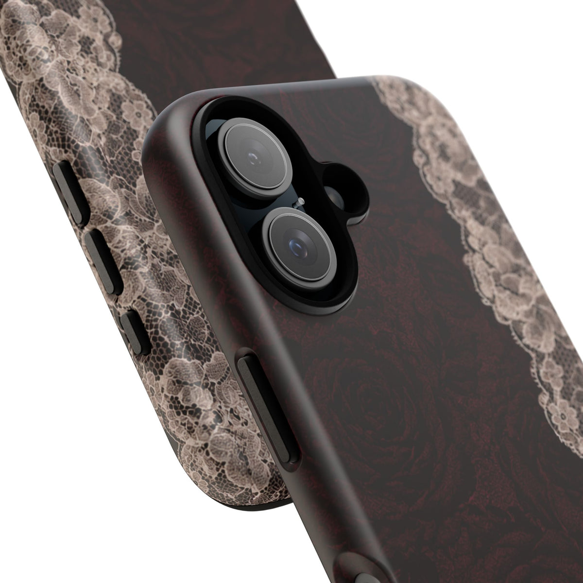 Burgundy Rose Tough Case