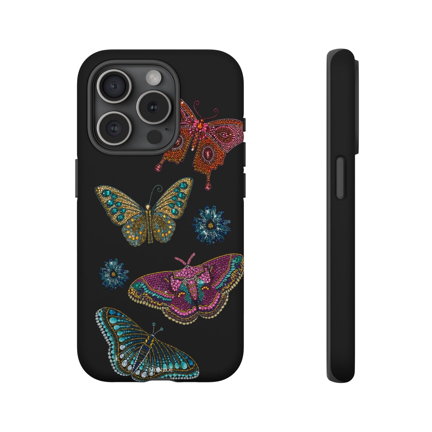 Butterfly Beaded Tough Case