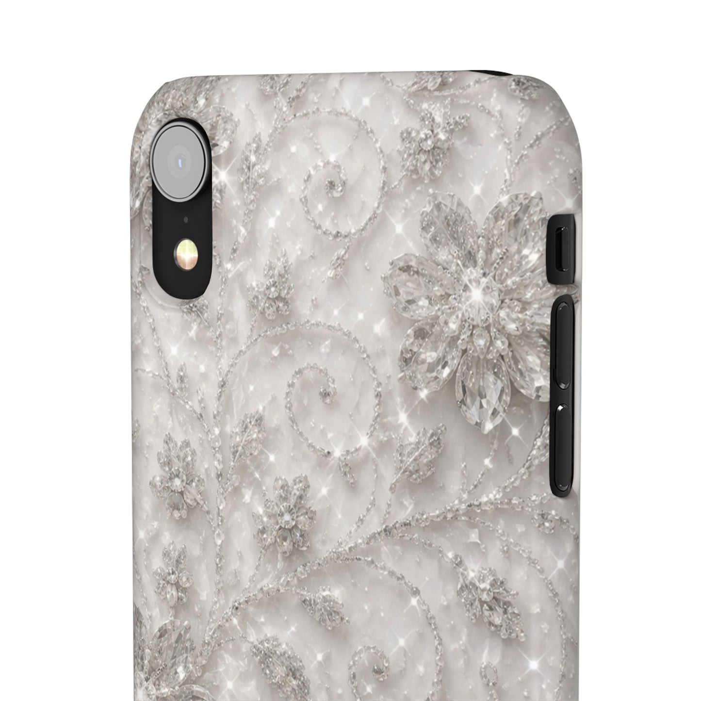 Glittery Floral Case