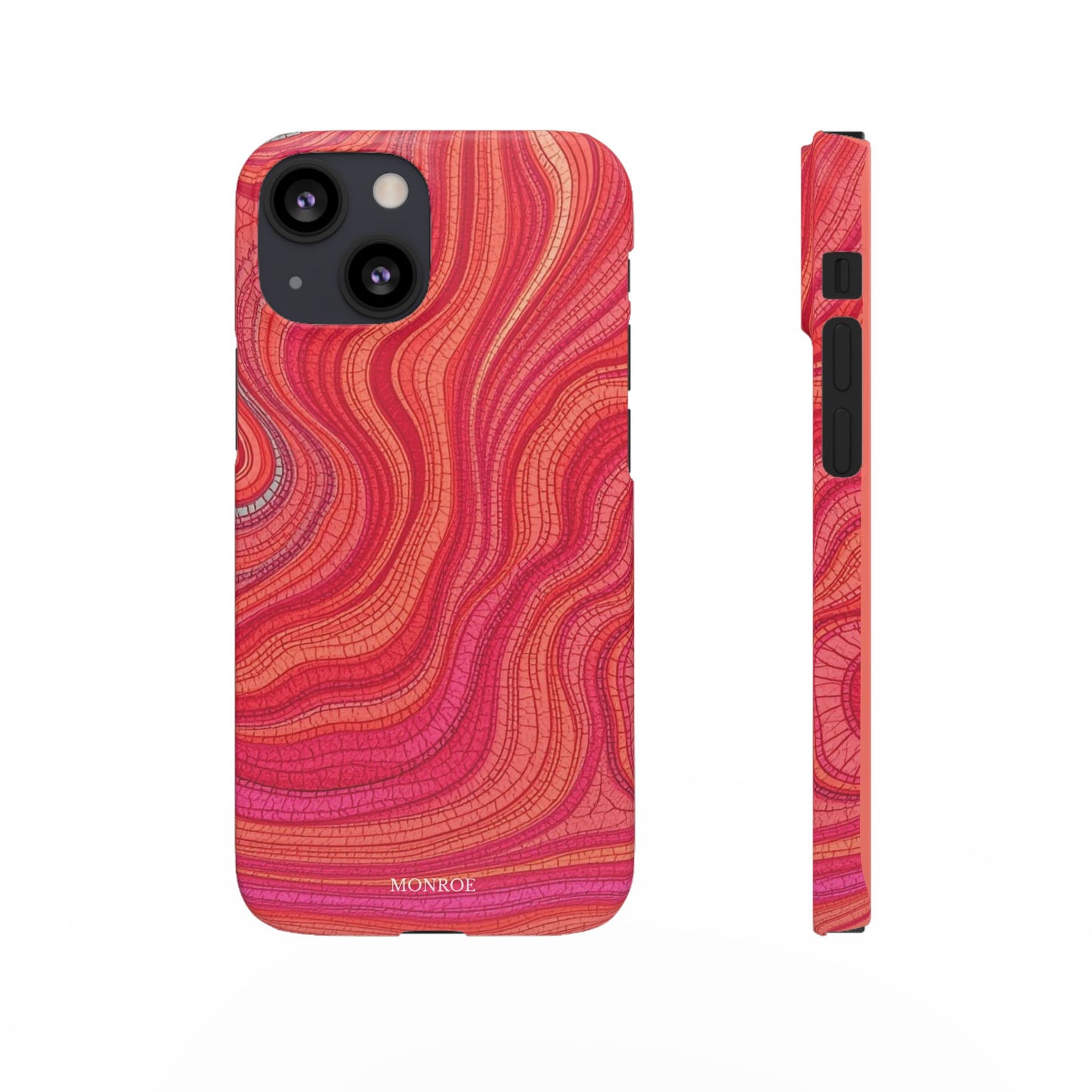 Retro Wavy Red Case