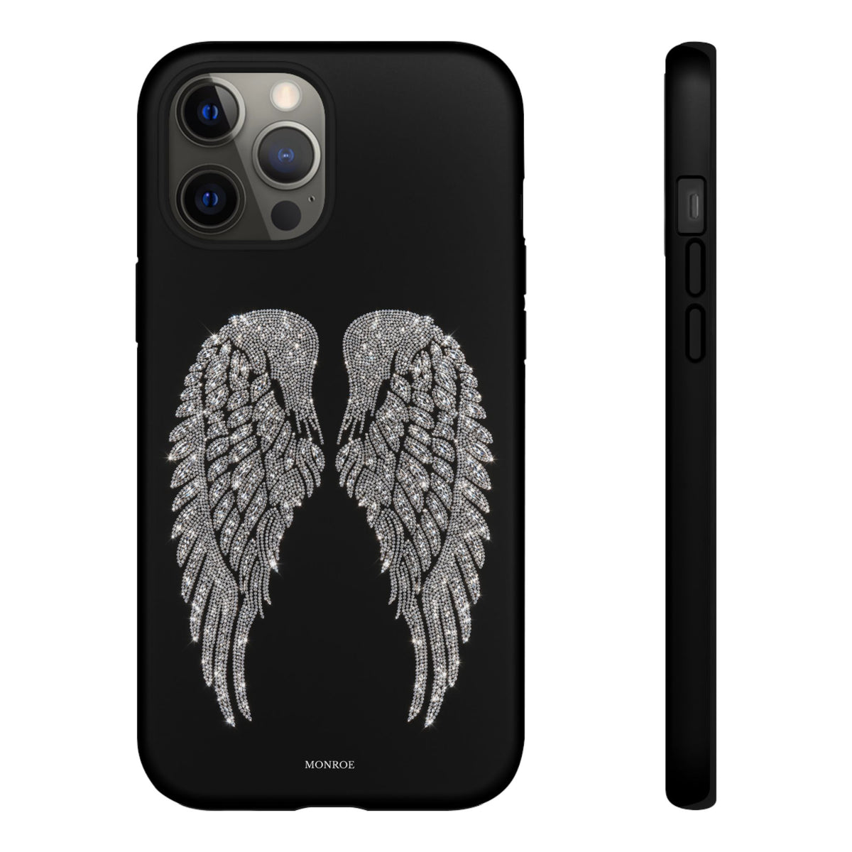 Silver Angel Wings Tough Case