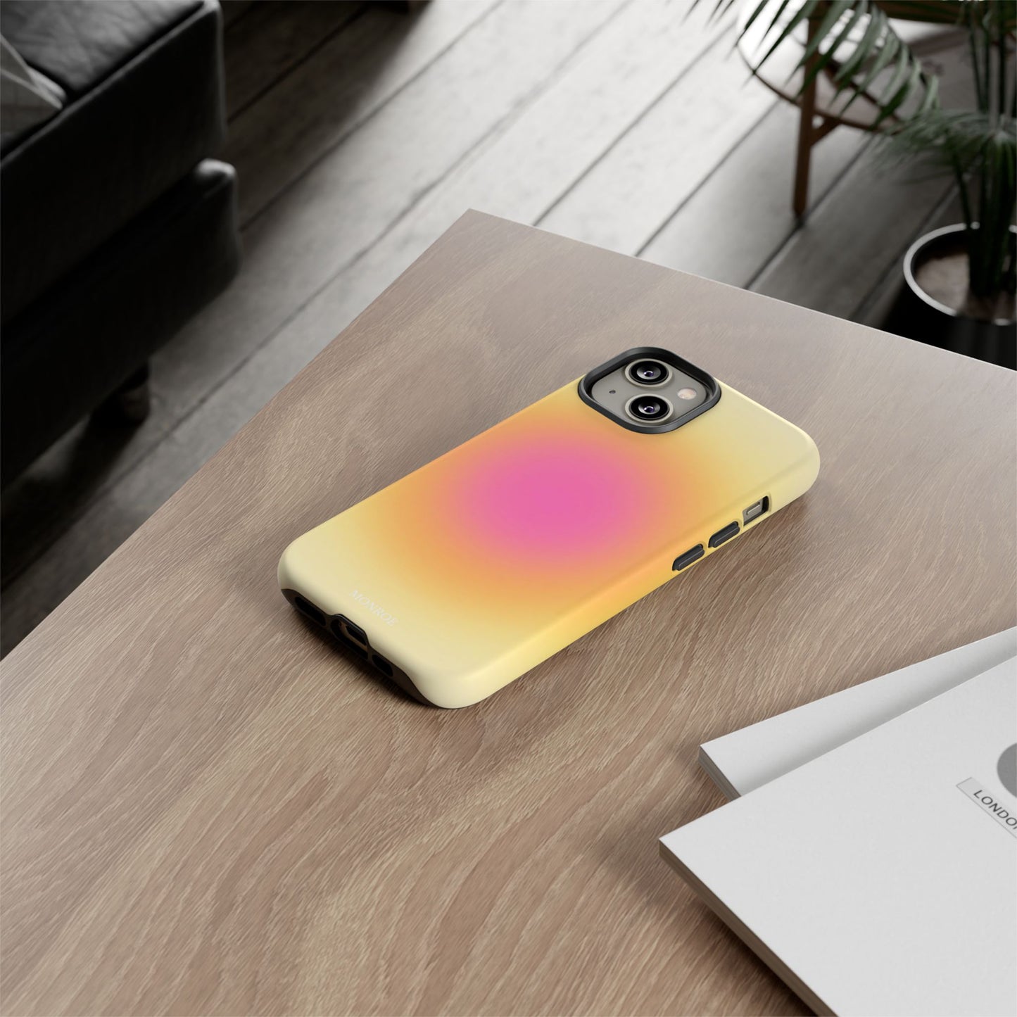 Yellow Sunset Gradient Tough Case