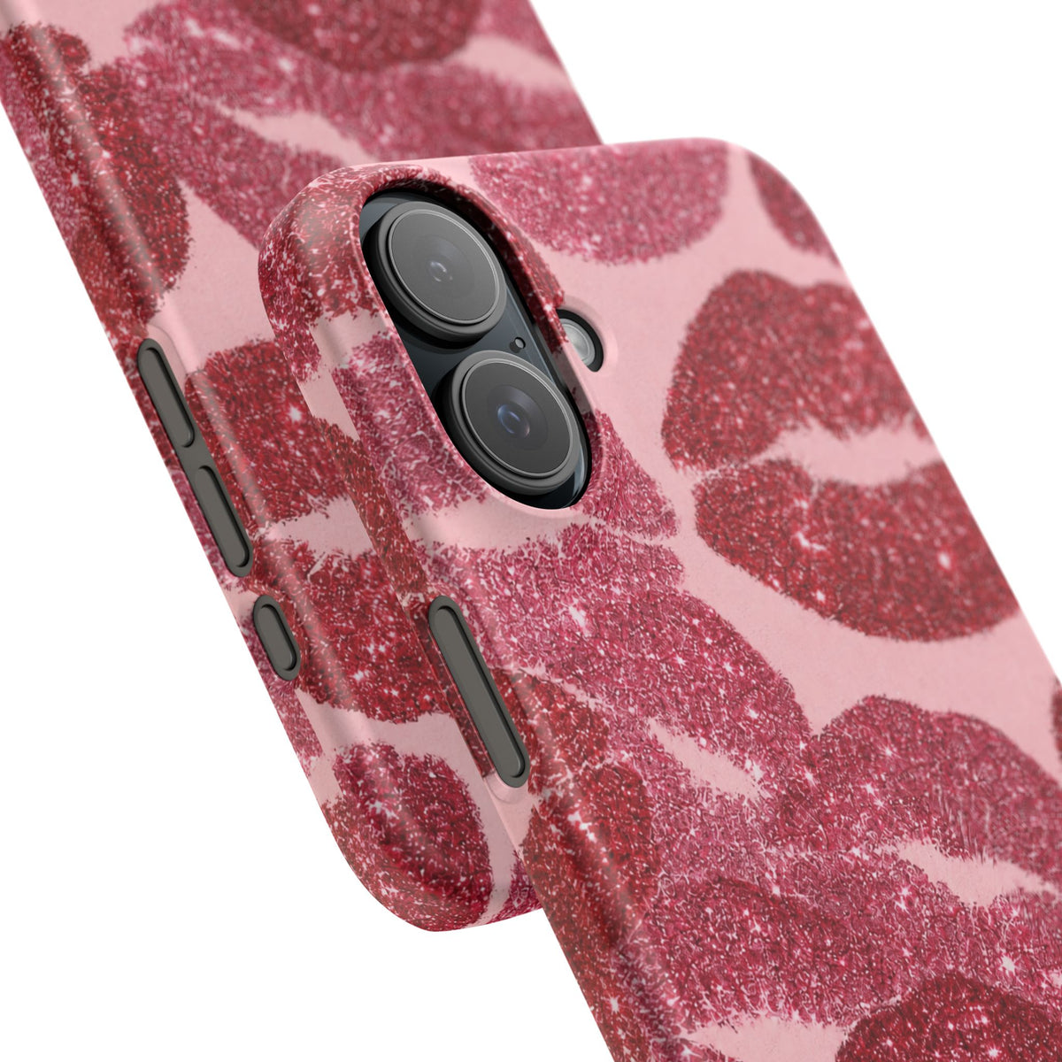 Pink Glitter Kiss Case