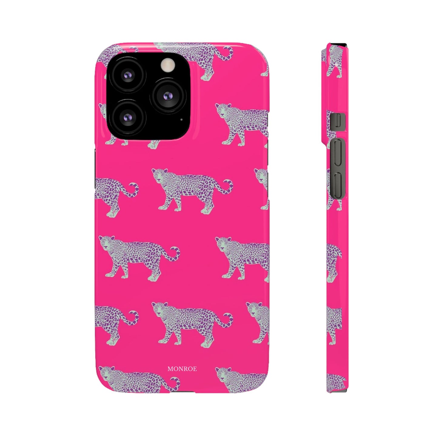 Pink Leopard Pattern Case