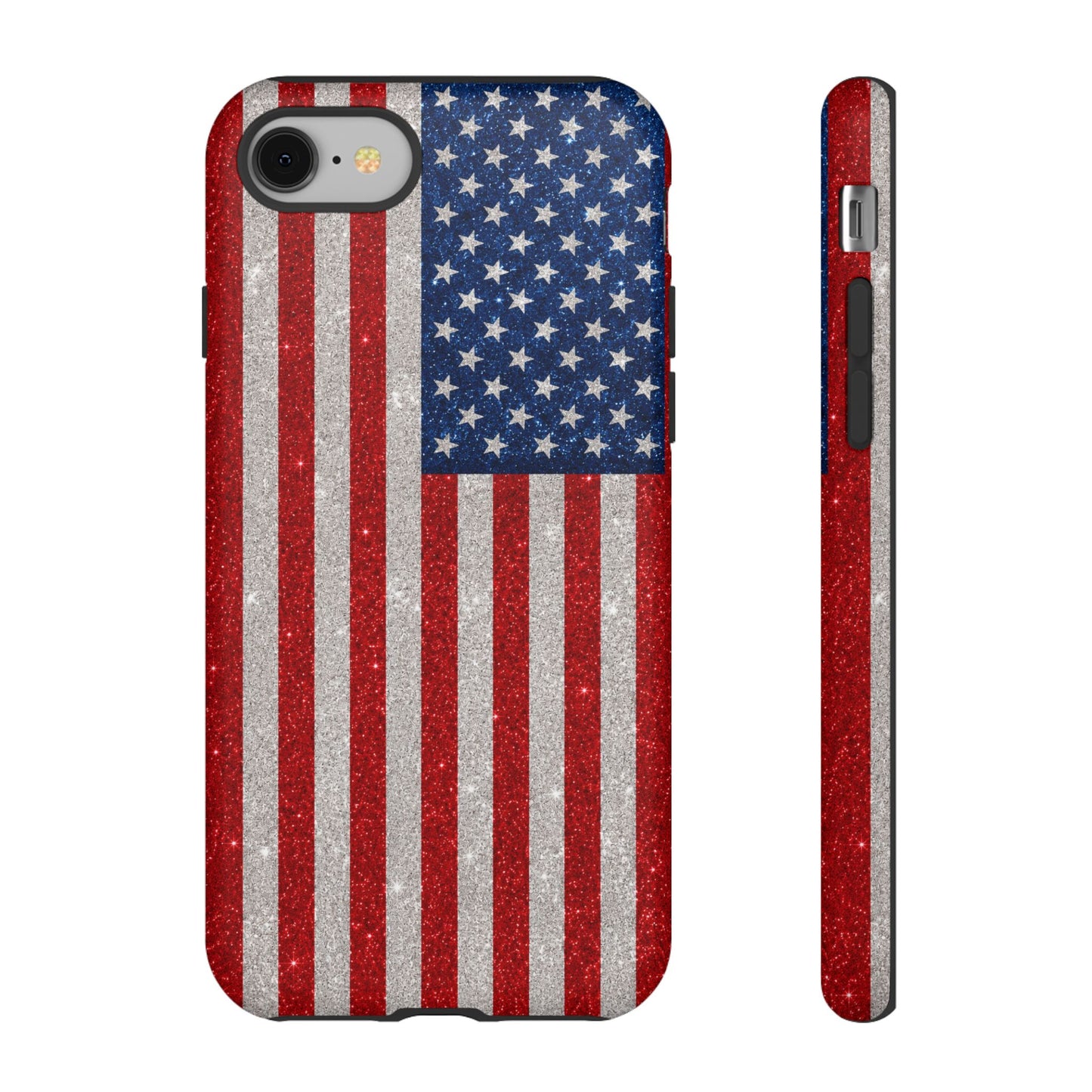 America Glitter Tough Case
