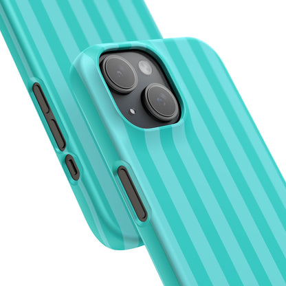 Striped Aqua Case