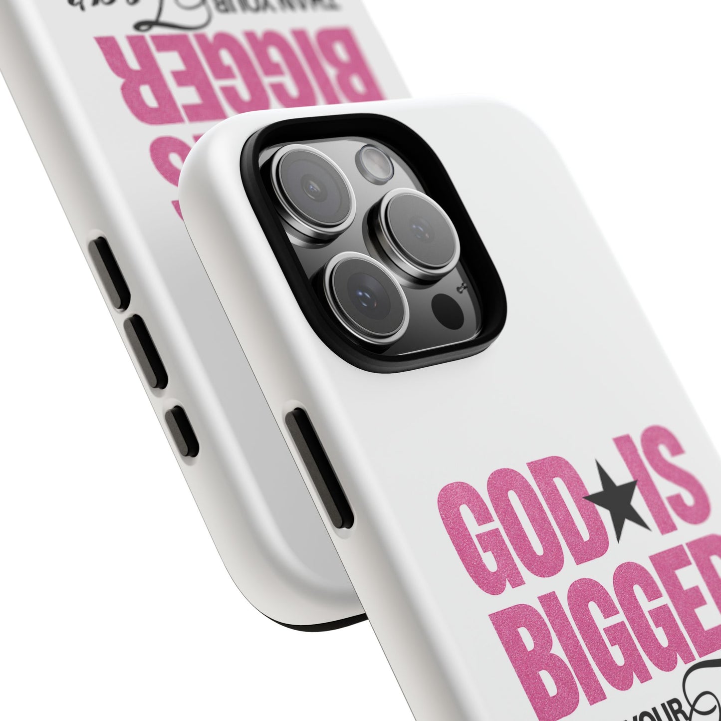 "God Is Bigger Than Your Fear" Tough Case