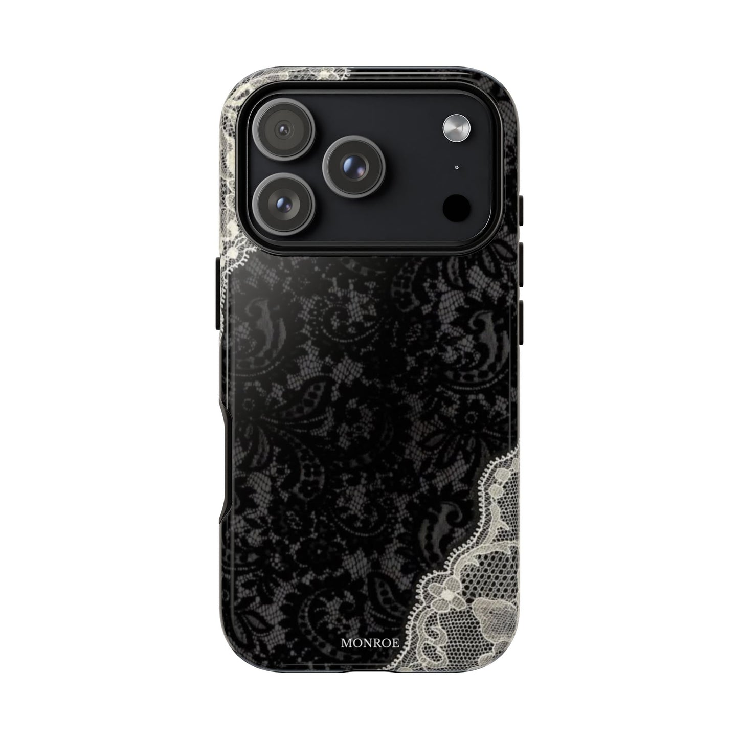 Black & White Edged Tough Case
