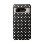 Black Polka Dot Phone Case