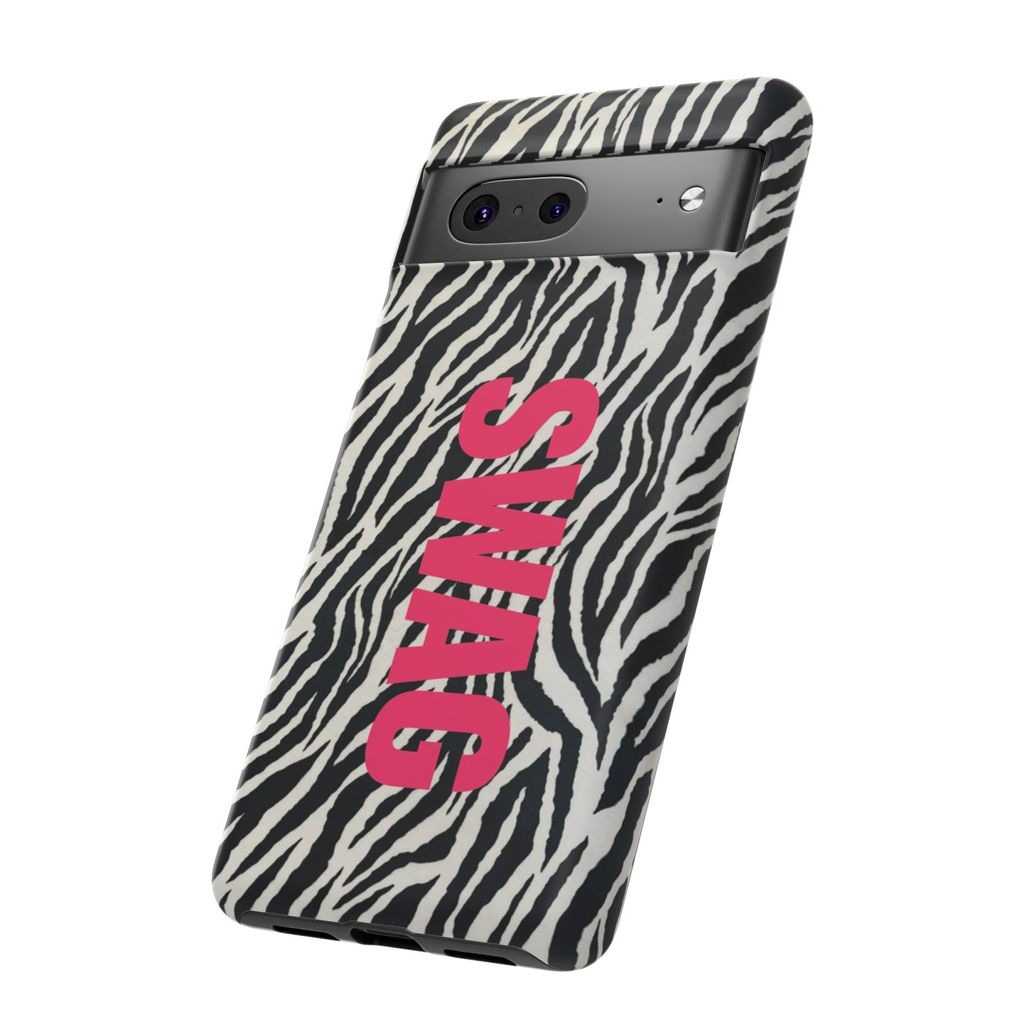 Zebra Print  "SWAG" Tough Case