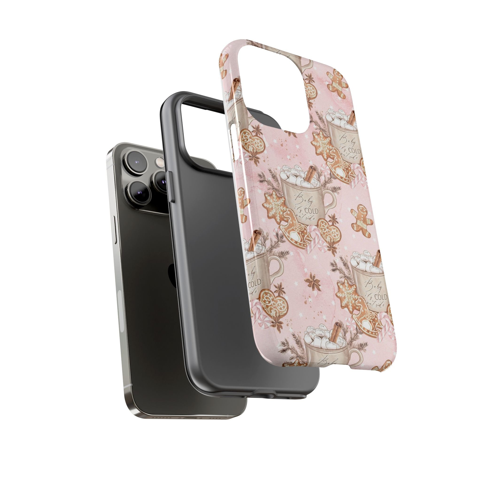 Pink Christmas Phone Case