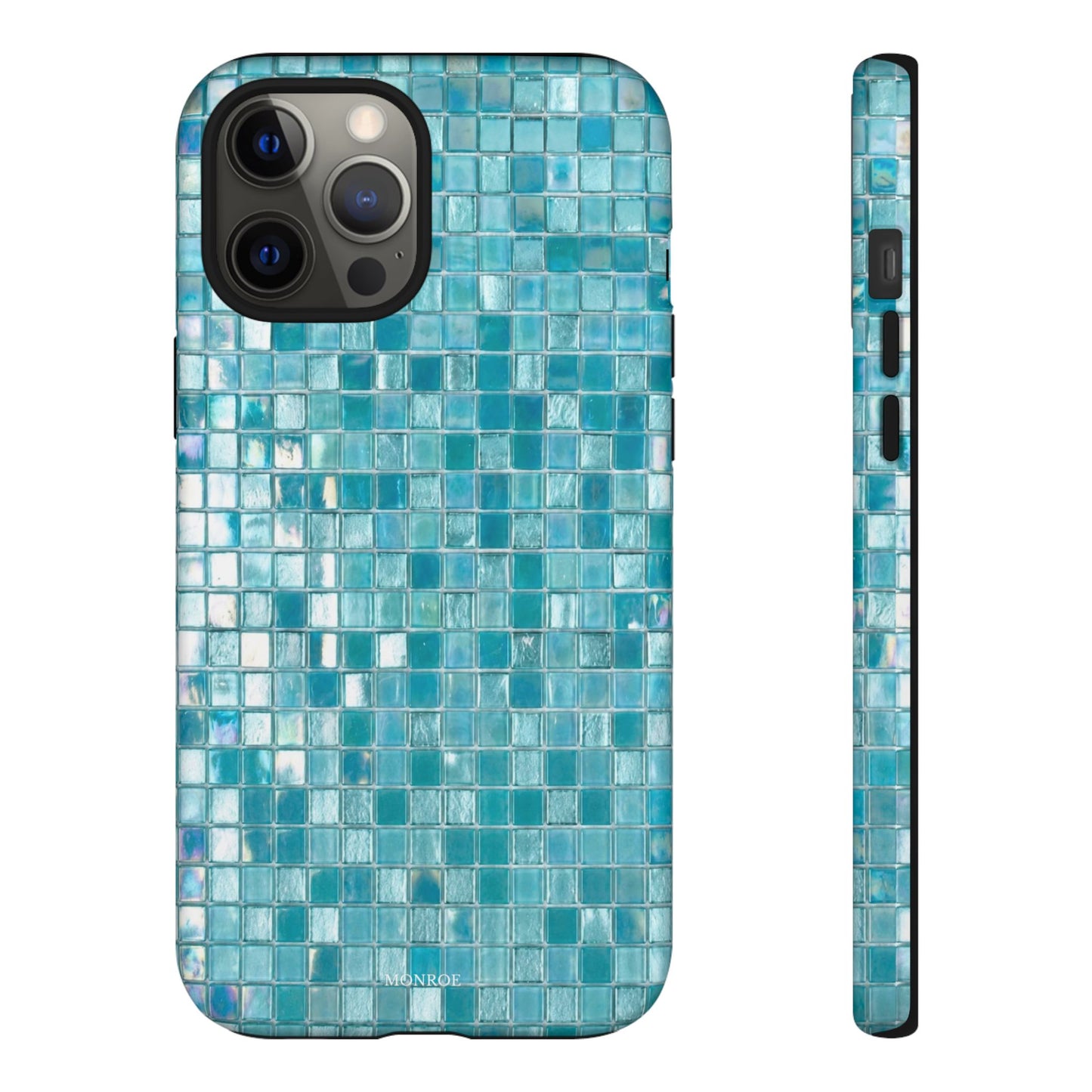 Hot Blue Mosaic Tile Tough Case