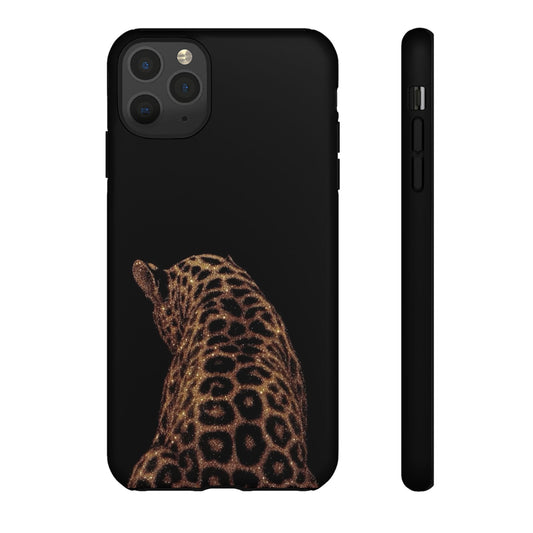 Leopard Back Tough Phone Case