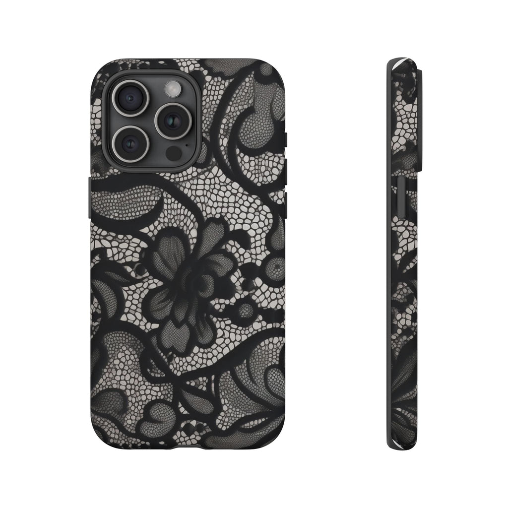 Black Lace Phone Case