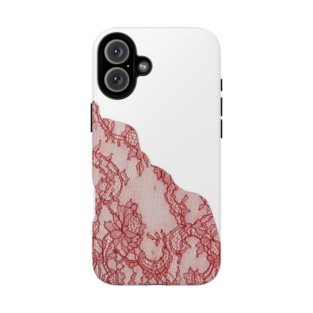 Red Lace Phone Case