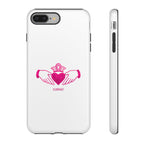 Pink Irish Claddagh Symbol Tough Phone Case