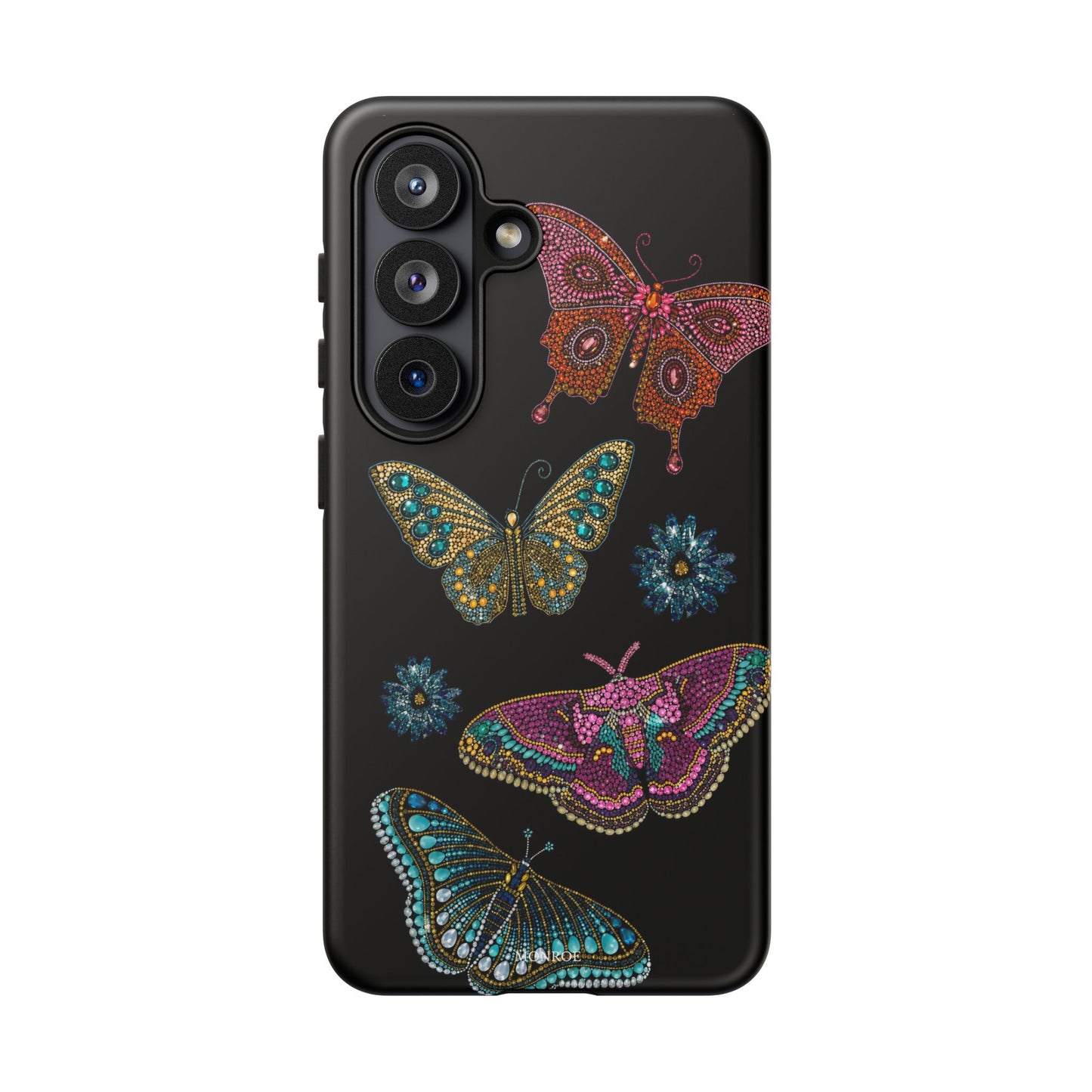 Butterfly Beaded Tough Case