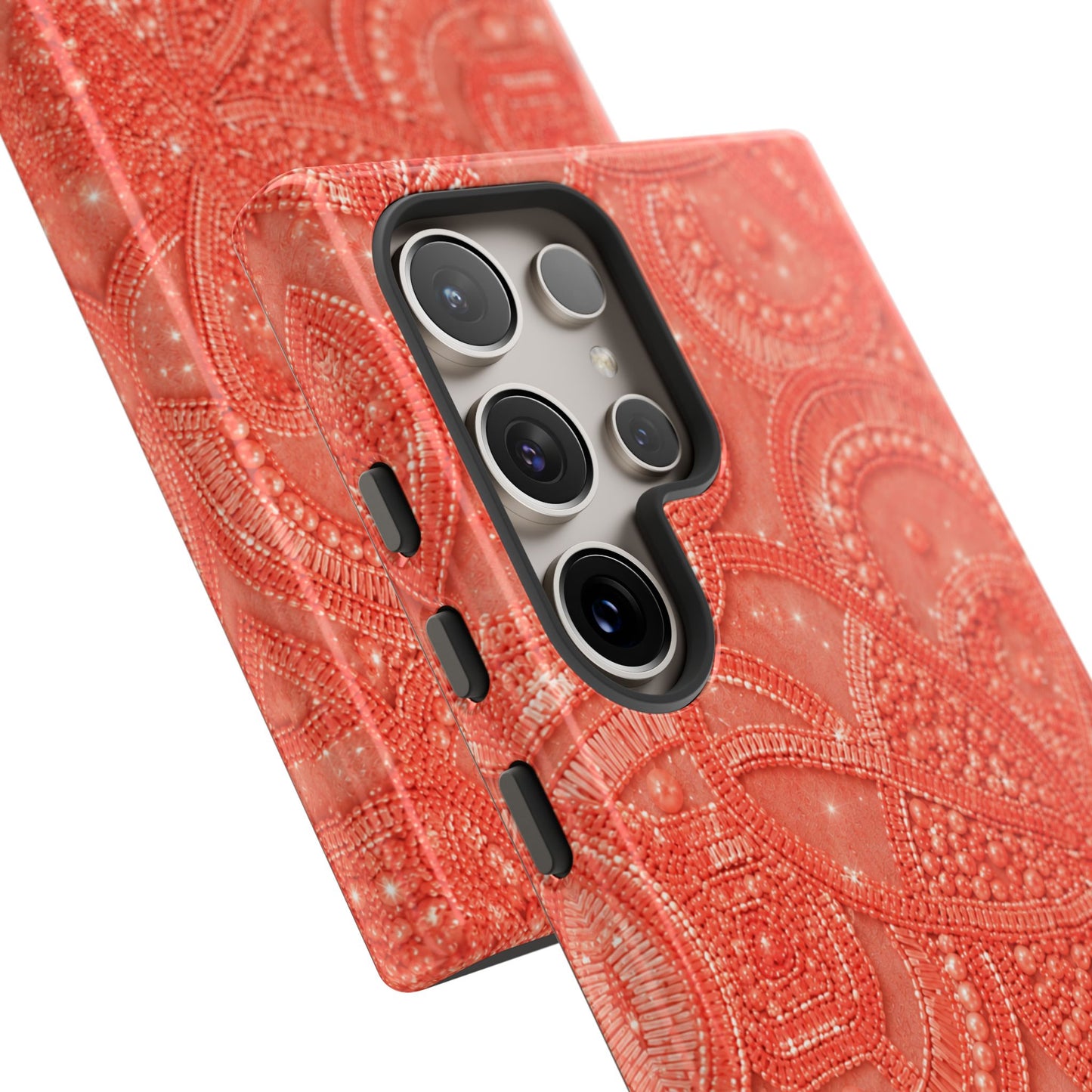 Coral Lace Tough Case