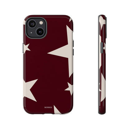 Burgundy Stars Tough Case