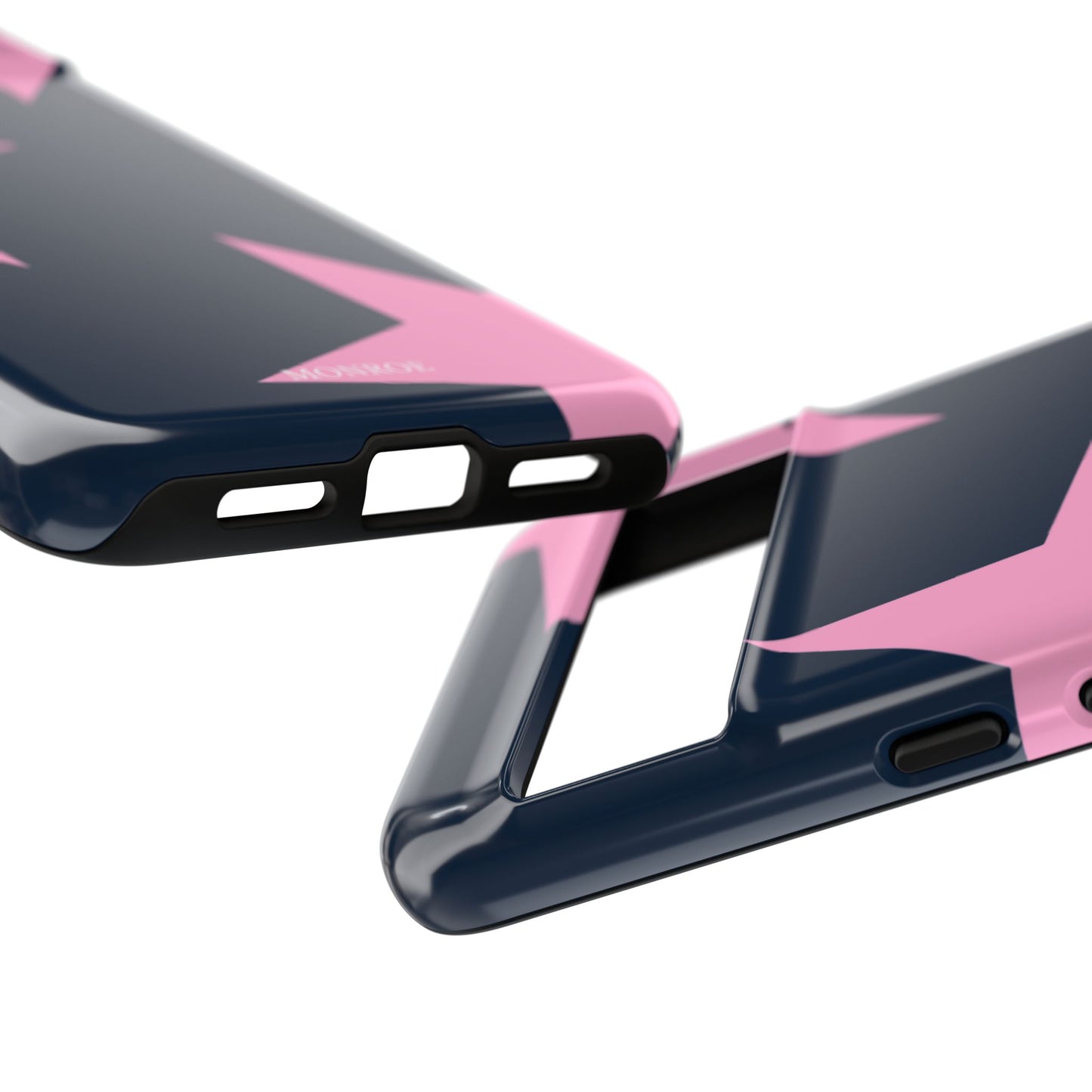Navy & Pink Star Tough Cover