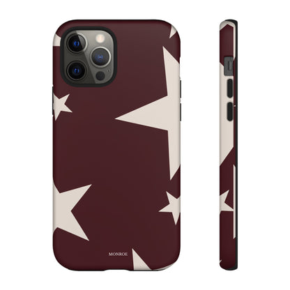 Burgundy Stars Tough Case