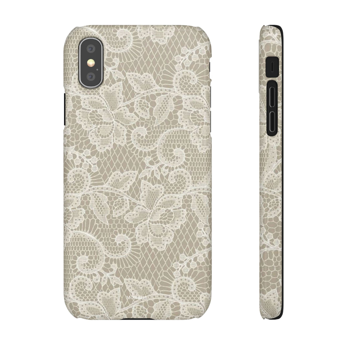 Vintage Beige Lace Case