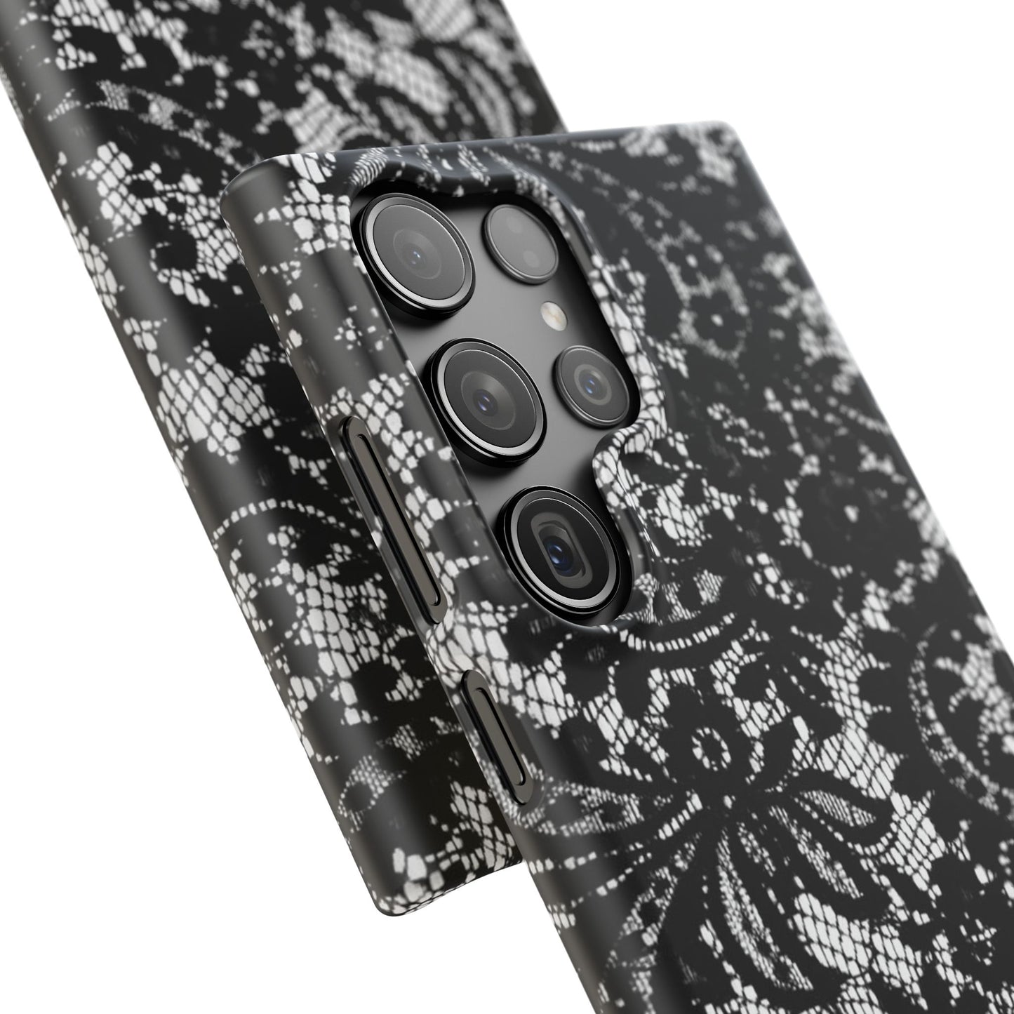 Black Lace Elegant Pattern Case