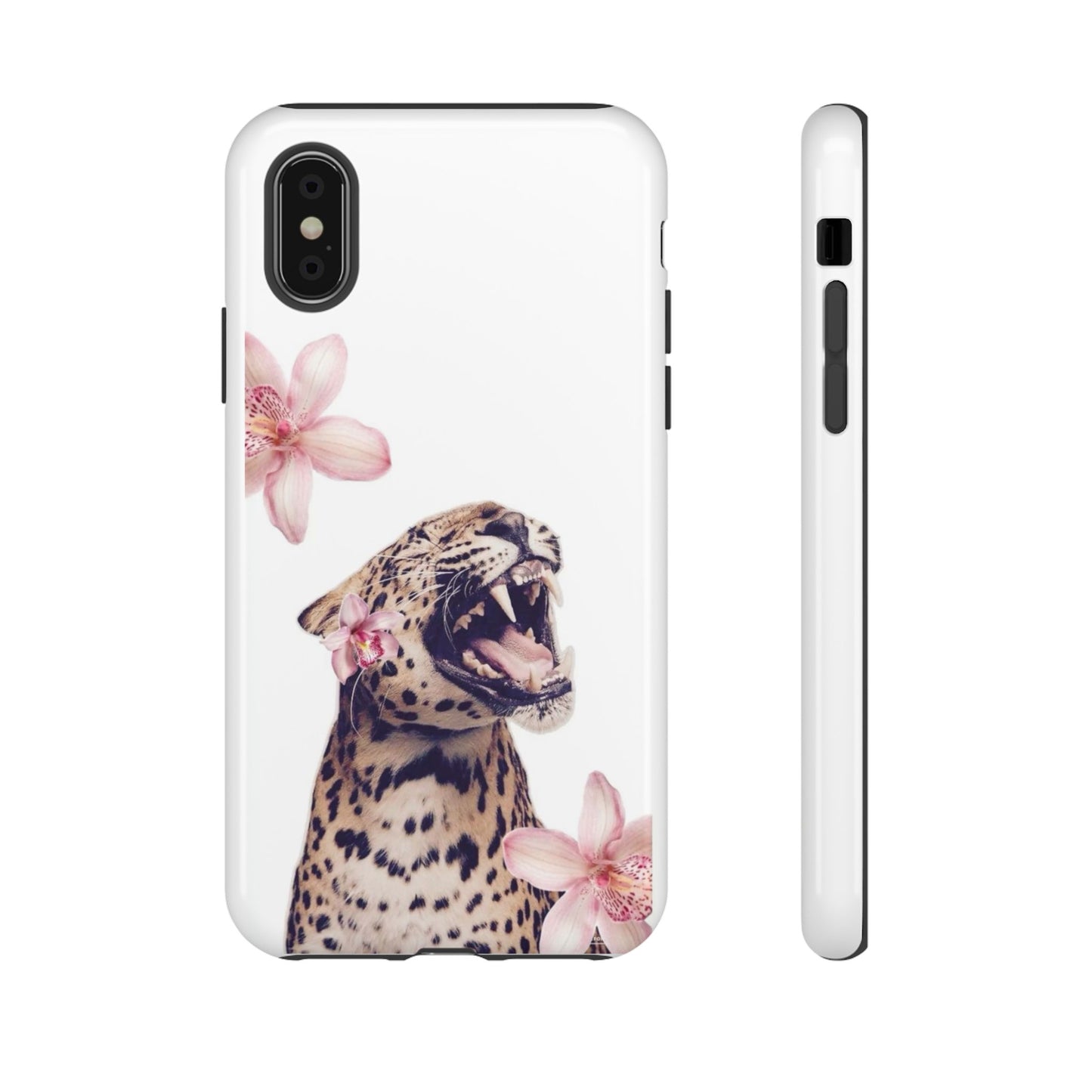 Leopard Blossom Tough Case