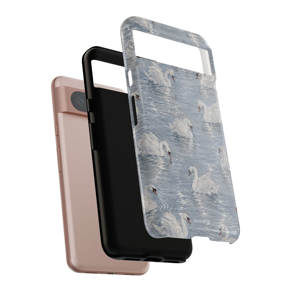 Swan Pattern Tough Case