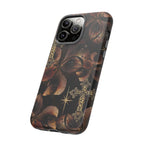 Floral Cross Pattern Tough Case