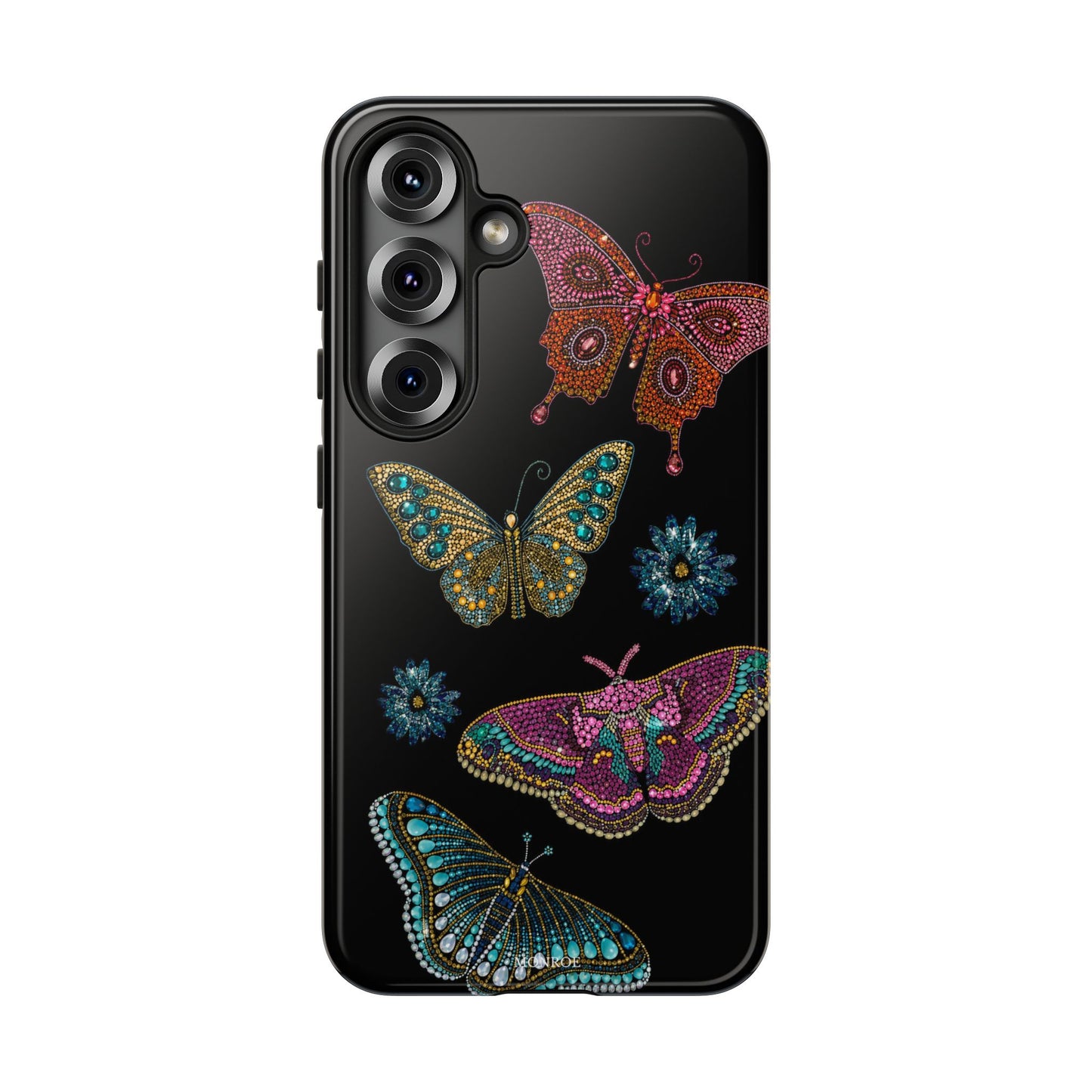 Butterfly Beaded Tough Case