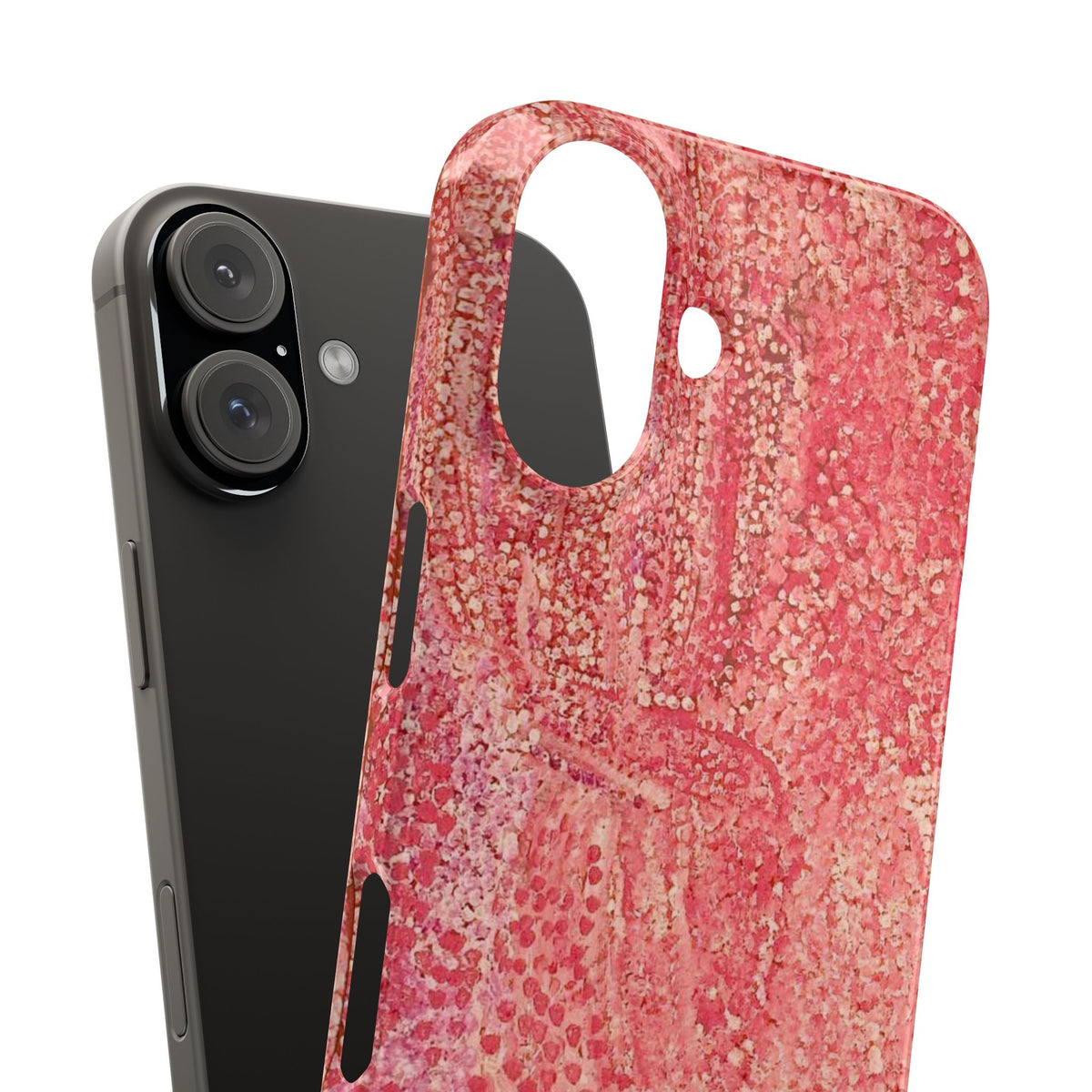 Pink Coral Texture Case