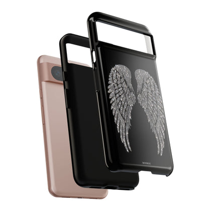 Silver Angel Wings Tough Case
