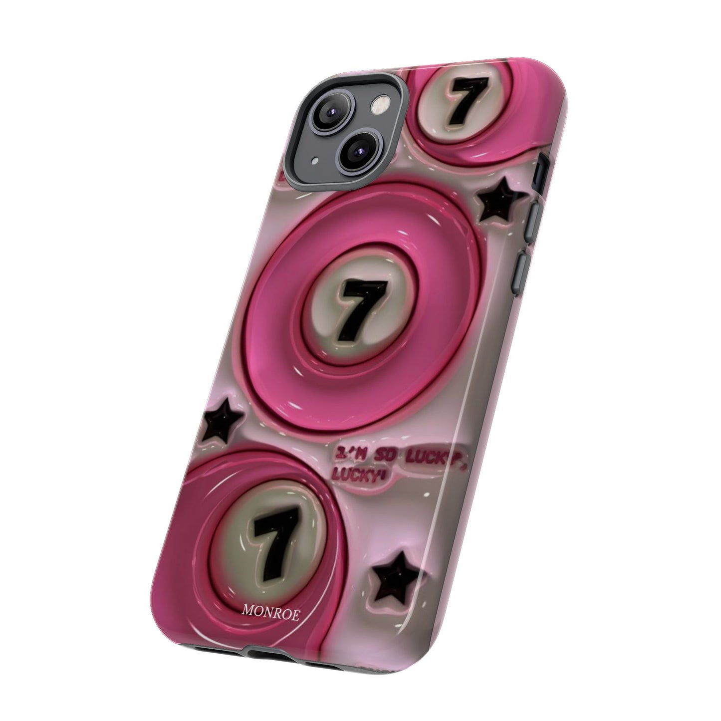Pink Lucky 7 Tough Case