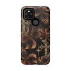 Floral Cross Pattern Tough Case