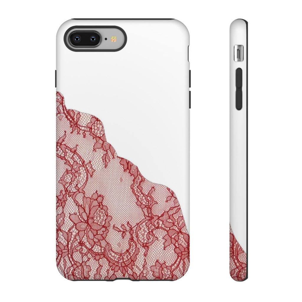 Red Lace Phone Case