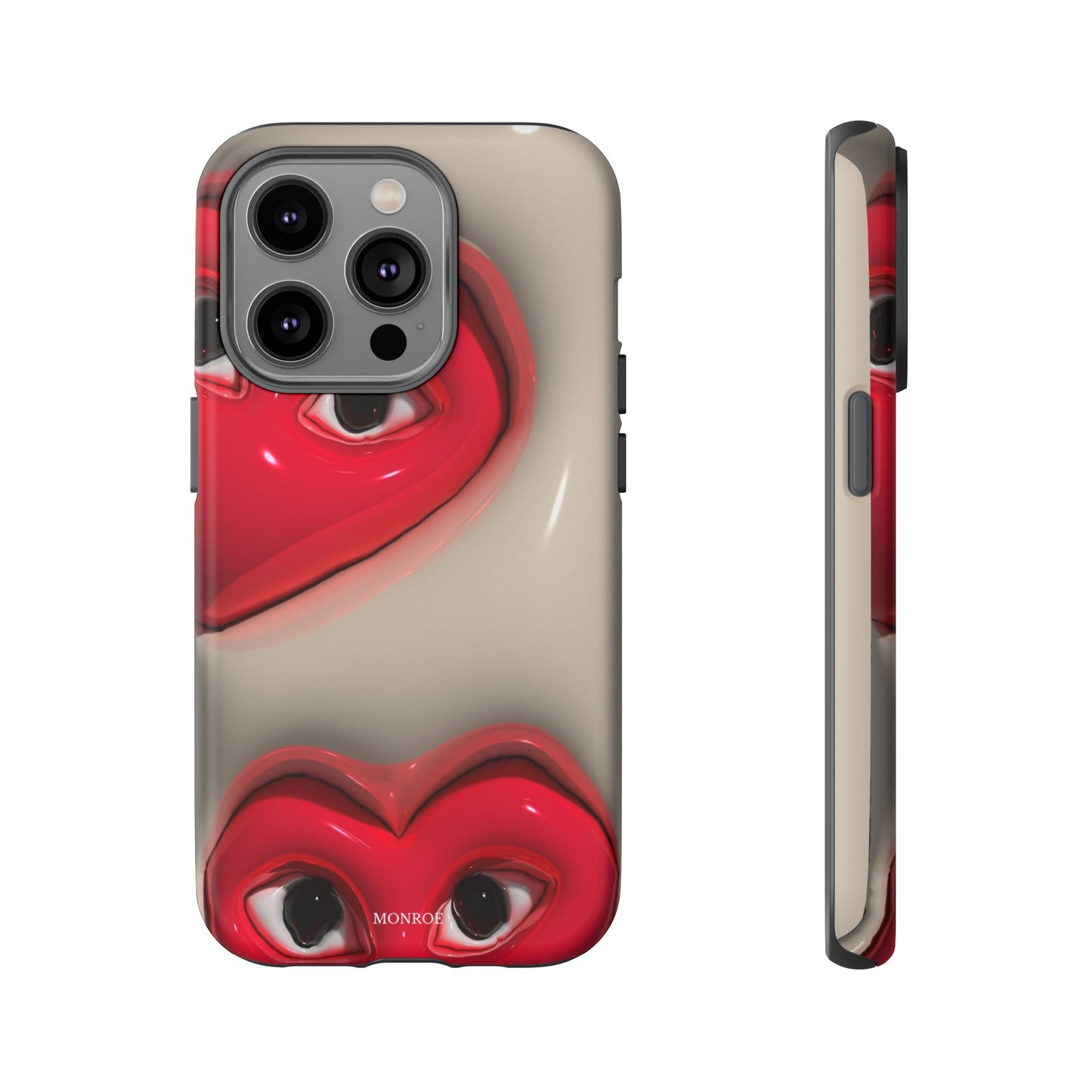 Red Heart Eyes Tough Case