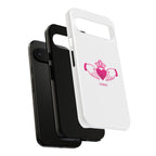 Pink Irish Claddagh Symbol Tough Phone Case