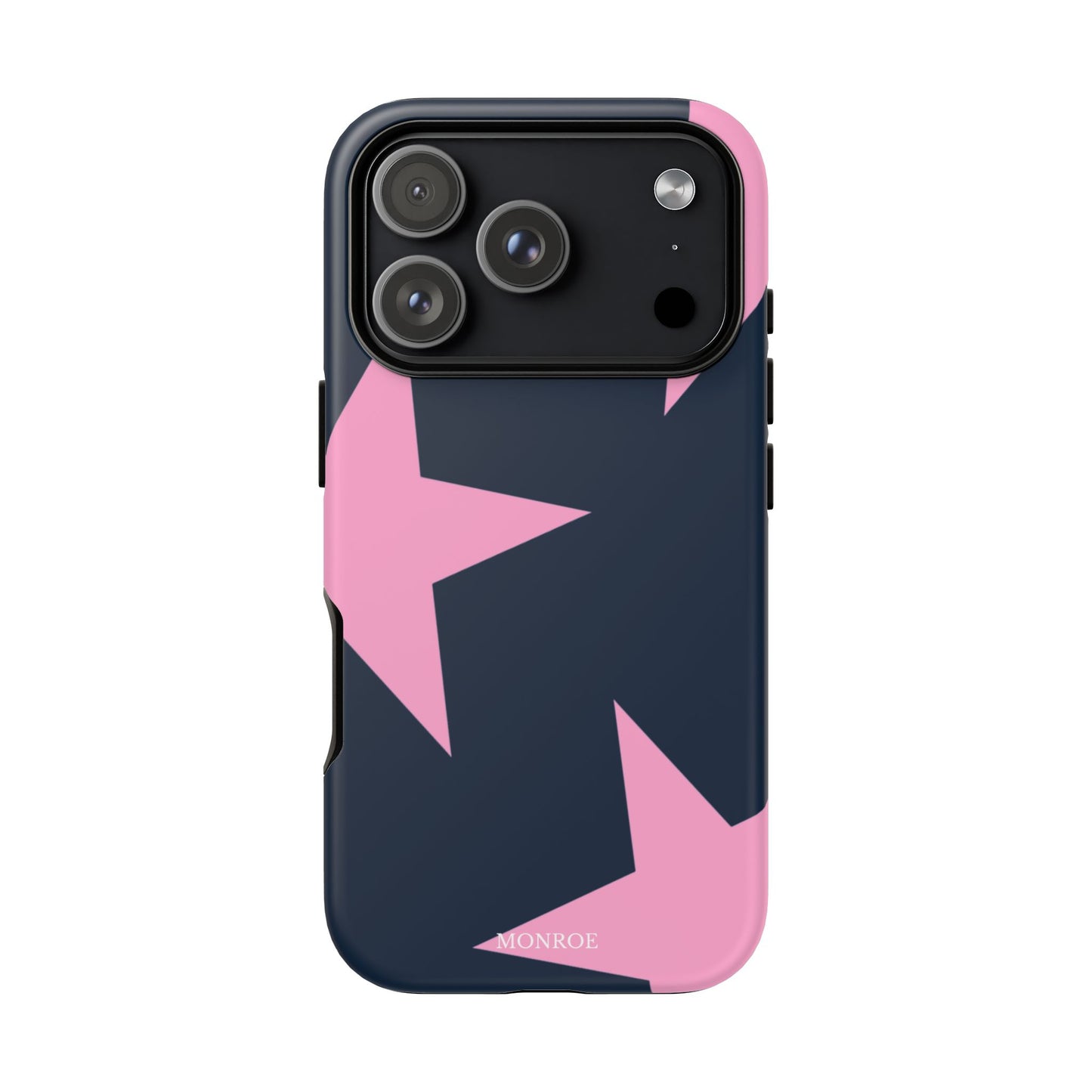 Navy & Pink Star Tough Cover
