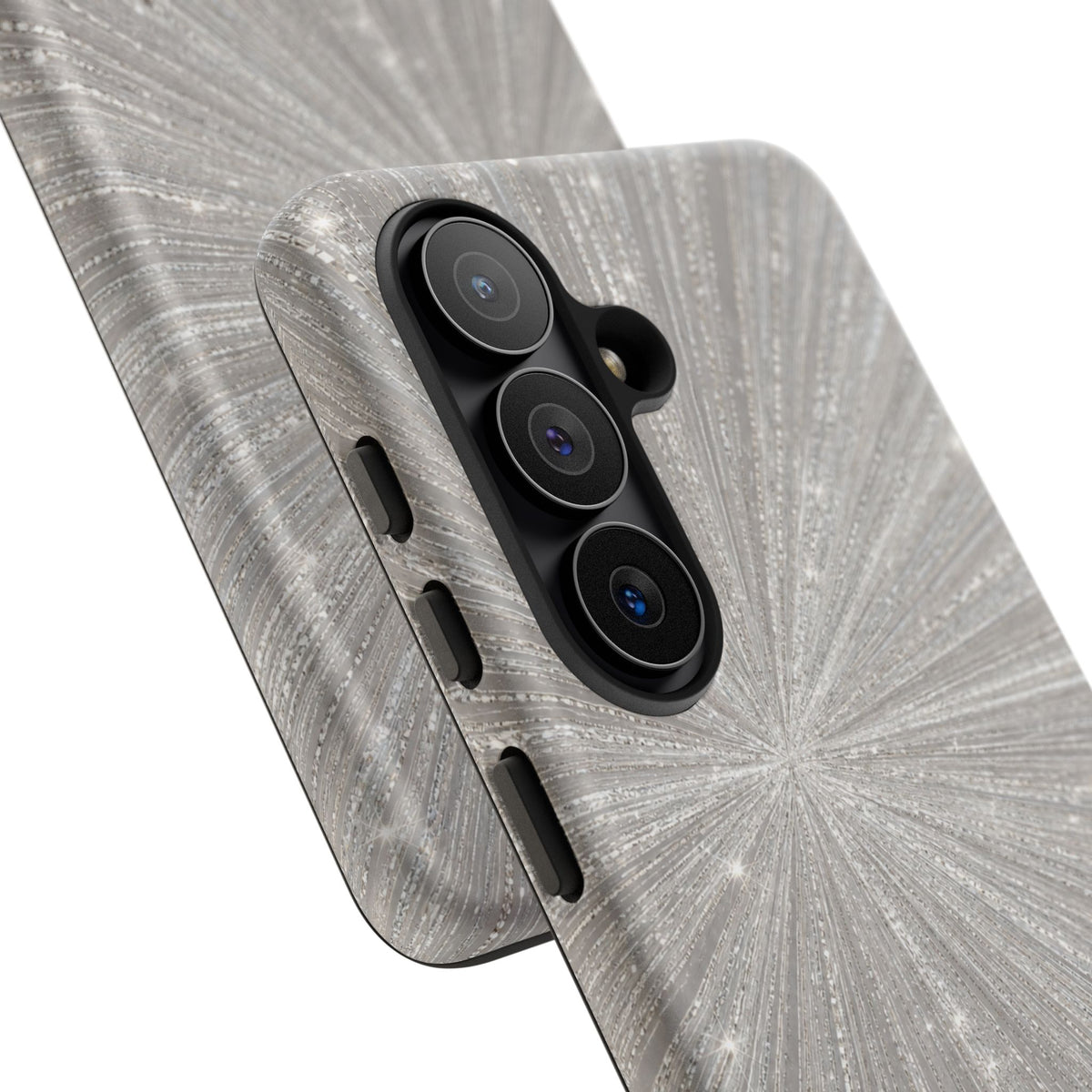 Sparkling Silver Burst Tough Case