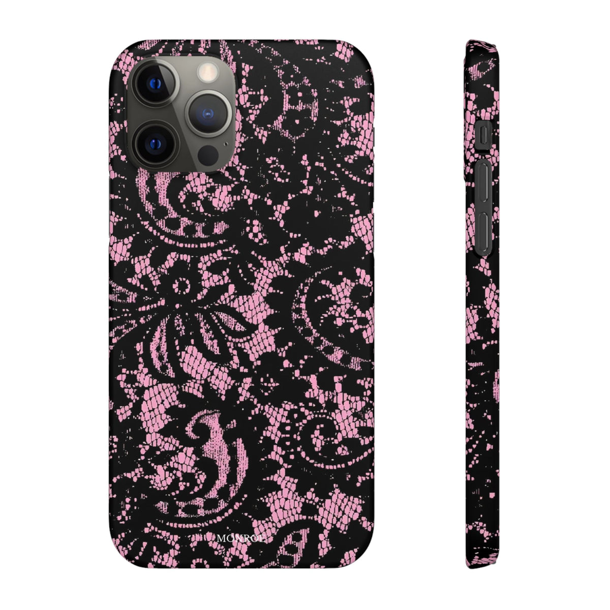 Pink Lace Pattern Case